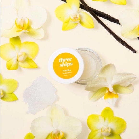 Three Ships Vanilla Lip Exfoliator - Picture 3 of 4